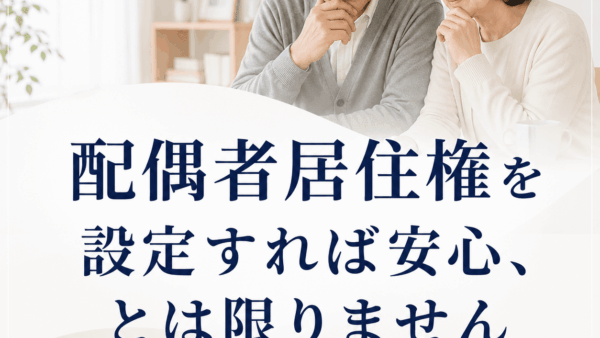 配偶者居住権とは｜メリットと不動産実務上の注意点