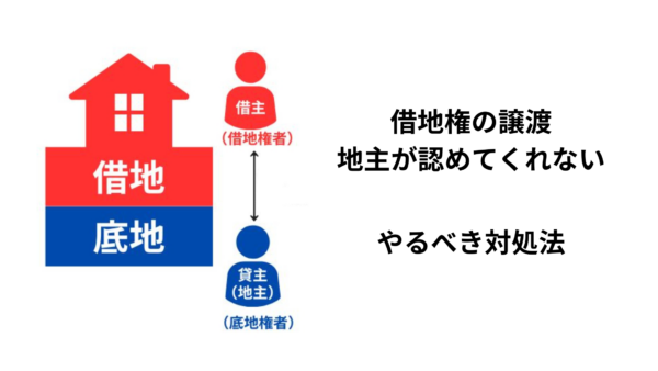 借地権を売りたいけれど地主さんが首を縦に振らない時の対処法