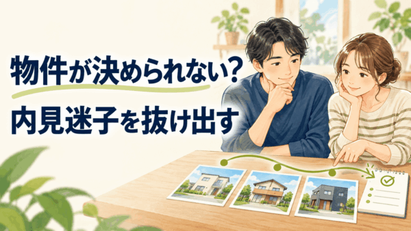 物件選びで大切なこと｜内見を重ねても決められないときの判断軸